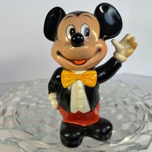 Vintage Disney Mickey Mouse & Minnie‎ Figurine Japan Collectible Decor